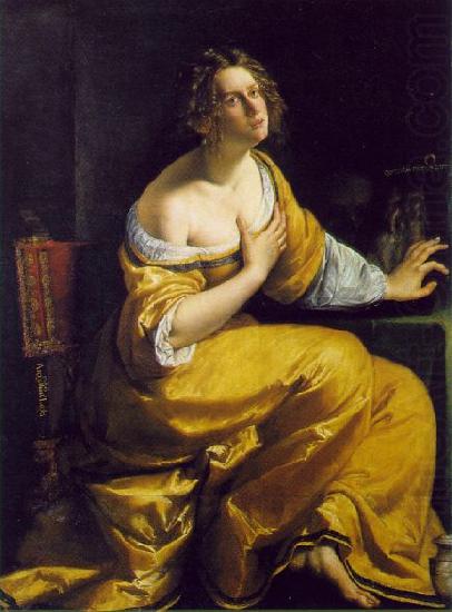 Artemisia  Gentileschi Maria Maddalena china oil painting image